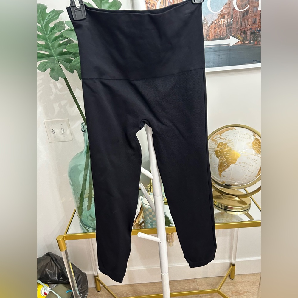 High-Waisted Black Leggings